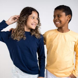 Manga longa infantil